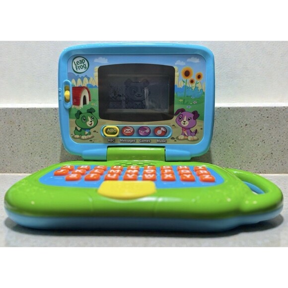 LeapFrog My Own Leaptop VTech Busy Learners Cube Train Rattle Bundle Lot - Picture 3 of 5